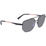 Armani Exchange Mirrored Black Geometric Men's Sunglasses