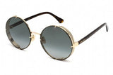 Jimmy Choo Dark Grey Shaded Round Ladies Sunglasses