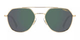 Carrera Grey Green Pilot Unisex Sunglasses