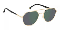 Carrera Grey Green Pilot Unisex Sunglasses