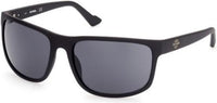 Harley Davidson Matte Black Smoke Sunglasses