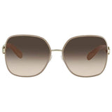 Salvatore Ferragamo Brown Butterfly Unisex Sunglasses