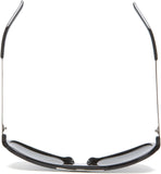 Carrera Polarized Pilot Black/Grey Sunglasses 65mm, 100% UV Protection