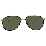 Salvatore Ferragamo Black Aviator Men's Sunglasses