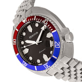 Heritor Automatic Matador Box Set with Interchangeable Bands and Date Display - Red/Blue - HERHR9303