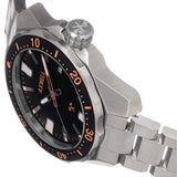 Axwell Timber Quartz Black Dial Men's Watch