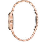 Bulova Crystal Turn Style Blue Mother of Pearl Dial Ladies Watch