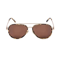 Calvin Klein Unisex Tortoise Round Sunglasses CK18103S