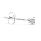 .15 CTW Genuine Diamond Stud Earrings