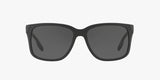 Prada Linea Rossa Matte Black Rectangular Sunglasses