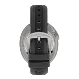 Heritor Automatic Matador Box Set with Interchangeable Bands and Date Display - Black/Silver - HERHR9301