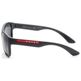 Prada Linea Rossa Prada Sport Grey Mirror Black Men's Sunglasses