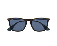 Ray-Ban Chris Gloss Tortoise Square Unisex Sunglasses