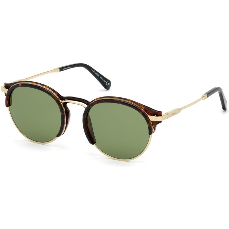 Omega Dark – Sunglasses Green Lenses JungleOutlet Havana and Frame
