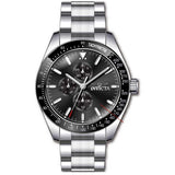 Invicta Aviator Quartz Men's Multifunction Black Dial Watch
