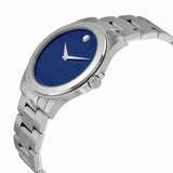 Movado Men's Sport Silver/Blue Stainless Steel Watch