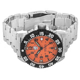 Luminox Navy Seal Stainless Steel Orange Dial Quartz Men's Watch