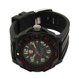 Luminox Sentry Quartz Black and Red Men's Watch
