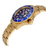 Invicta Pro Diver Gold-tone Blue Dial 40mm Men's Watch