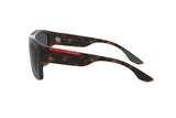 Prada Linea Rossa Dark Grey Pillow Men's Sunglasses