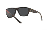 Prada Linea Rossa Dark Grey Pillow Men's Sunglasses