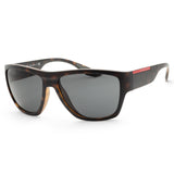 Prada Linea Rossa Dark Grey Pillow Men's Sunglasses