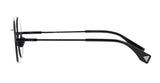 Fendi Eyeline Gray Round Unisex Sunglasses