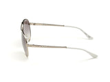 Guess Ladies Rose Gold Tone Square Sunglasses