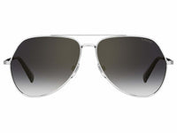 Levi's Palladium Grey and Gold Unisex Sunglasses