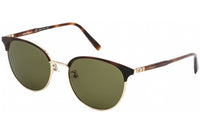 Salvatore Ferragamo Ladies Tortoise Round Sunglasses