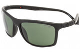 Carrera Polarized Green Rectangular Men's Sunglasses