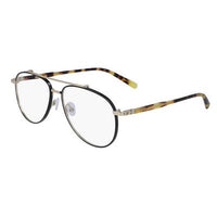 Salvatore Ferragamo Men's Black Aviator Pilot Eyeglass Frames