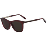 Salvatore Ferragamo Square Ladies Red Sunglasses