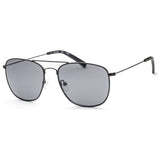 Calvin Klein Grey Navigator Unisex Sunglasses