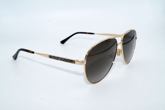 Jimmy Choo Brown Gradient Pilot Ladies Sunglasses