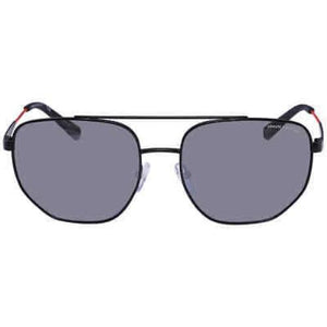 Armani Exchange Mirrored Black Geometric Men's Sunglasses