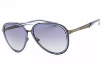 Emporio Armani Transparent Dark Blue Sunglasses