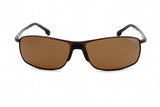 Carrera Polarized Bronze Rectangular Unisex Sunglasses