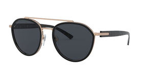 Bvlgari Matte Pink and Gold Sunglasses