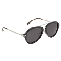 Burberry Dark Gray Aviator Men's Sunglasses