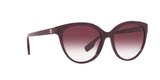 Burberry Betty Gradient Violet Cat Eye Ladies Sunglasses