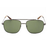 BMW Shiny Gunmetal Frame and Green Lens Men's Sunglasses