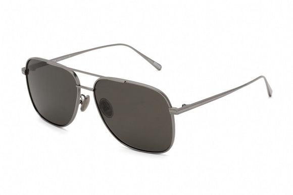 Omega Gunmetal Frame Sunglasses