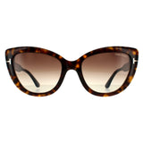 Tom Ford Sunglasses Anya Dark Havana Brown Gradient Sunglasses