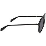 Polaroid Unisex Black Aviator/Pilot Sunglasses