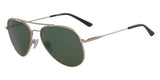 Calvin Klein Green Aviator Unisex Sunglasses