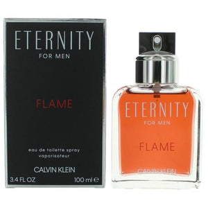 Eternity Flame by Calvin Klein Men's EDT Spray 3.4 oz