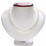 Natural Freshwater Pearl 18 Inch Necklace with 14k Gold