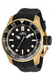 Invicta Pro Diver Men's Black Silicone Band Quartz Watch