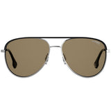 Carrera Men's Silver Tone Round Sunglasses 209/S 084J SP 58